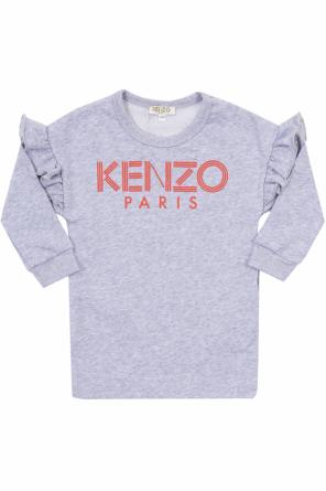 Dresowa sukienka z logo, zdjęcie 1 Dresowa sukienka z logo od Kenzo Kids